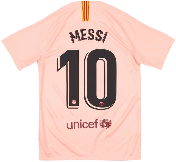 2018-19 Barcelona Third Shirt Messi #10 - 8/10 - (S)