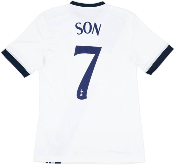 2015-16 Tottenham Home Shirt Son #7 - 8/10 - (M)