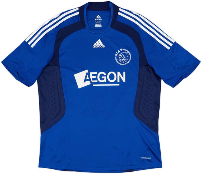 2008-09 Ajax Player Issue Signed Away Shirt Suarez #16 - 7/10 - (L)