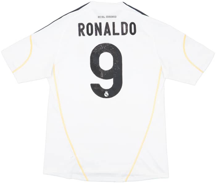 2009-10 Real Madrid Home Shirt Ronaldo #9 - 5/10 - (L)