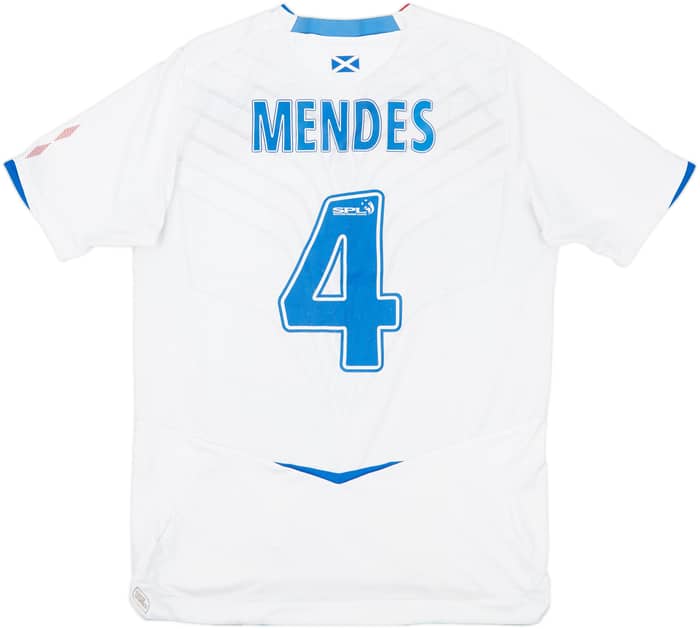2008-09 Rangers Away Shirt Mendes #4 - 5/10 - (M)