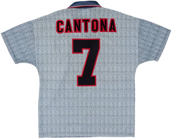1995-96 Manchester United Away Shirt Cantona #7 - 9/10 - (M)
