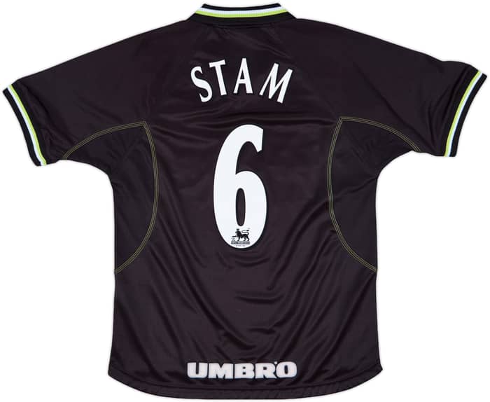 1998-99 Manchester United Third Shirt Stam #6 - 8/10 - (M)