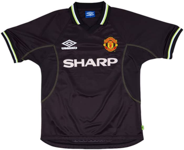 1998-99 Manchester United Third Shirt Stam #6 - 8/10 - (M)