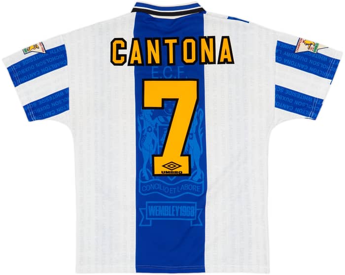 1994-96 Manchester United Third Shirt Cantona #7 - 7/10 - (M)
