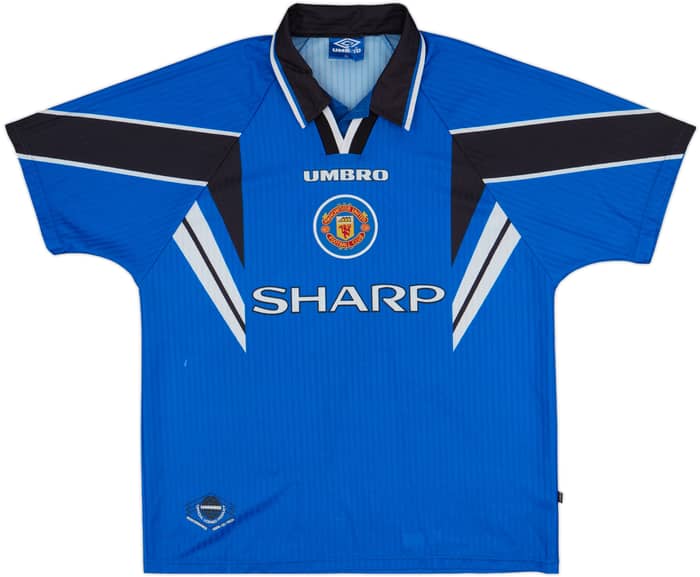 1996-98 Manchester United Third Shirt Keane #16 - 8/10 - (XL)
