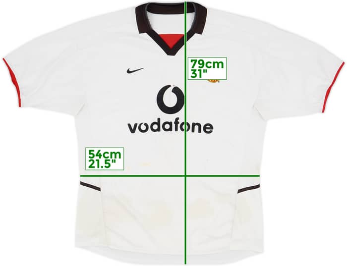 2002-03 Manchester United Away Shirt - 5/10 - (L)