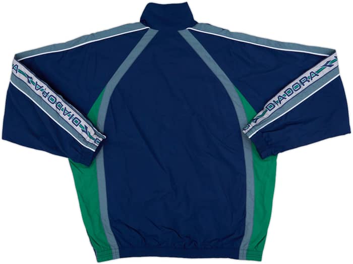 1998-99 Rapid Vienna Diadora Track Jacket - 8/10 - (XL)