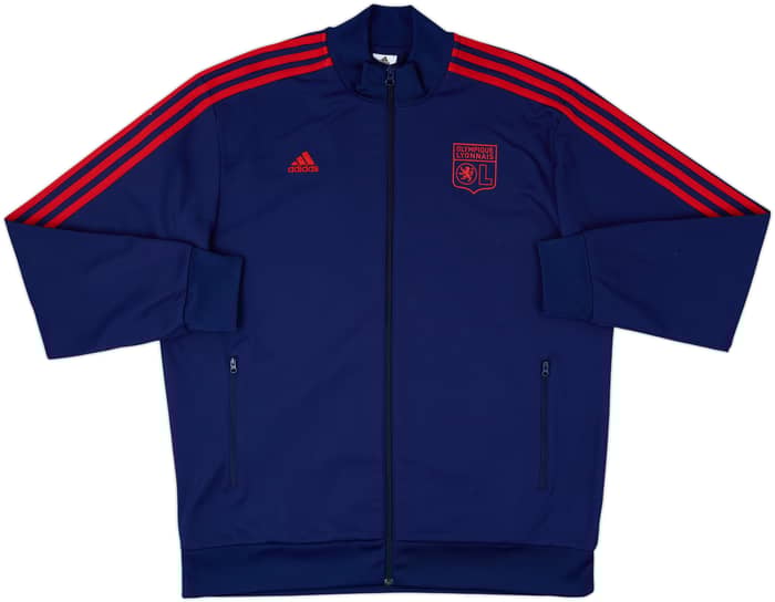 2013-14 Lyon adidas Track Jacket - 7/10 - (XL)