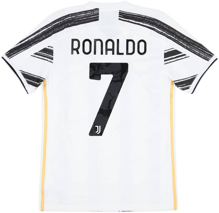 2020-21 Juventus Home Shirt Ronaldo #7 - 9/10 - (S)