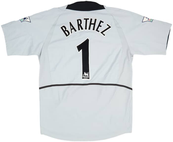 2002-04 Manchester United GK S/S Shirt Barthez #1 - 8/10 - (XL)