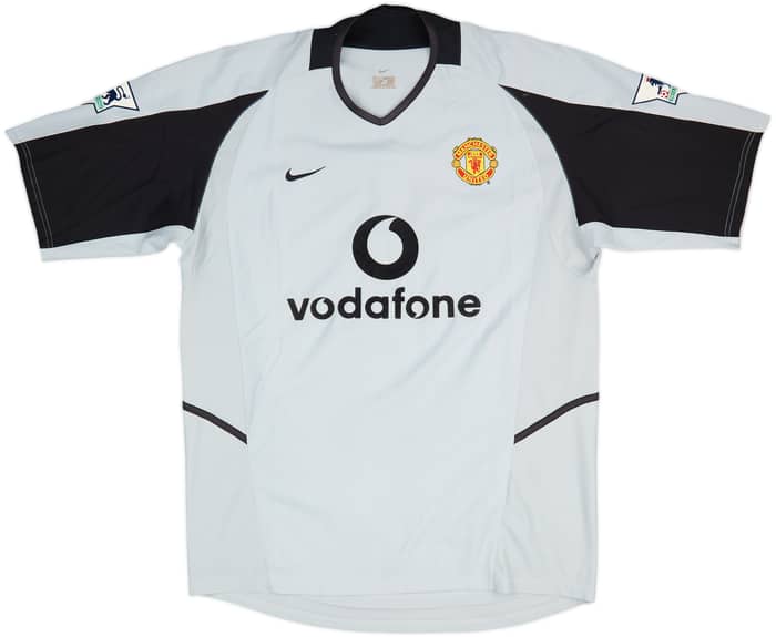 2002-04 Manchester United GK S/S Shirt Barthez #1 - 8/10 - (XL)