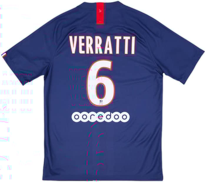2019-20 Paris Saint-Germain Home Shirt Verratti #6 (M)