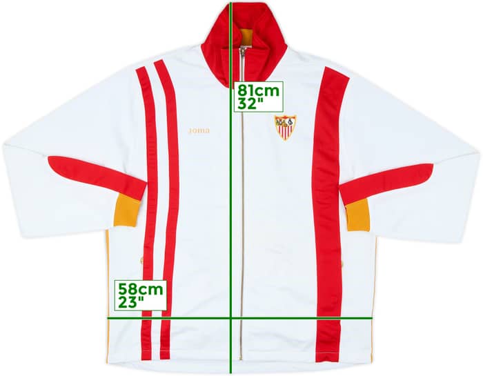 2008-09 Sevilla Joma Track Jacket - 9/10 - (M)