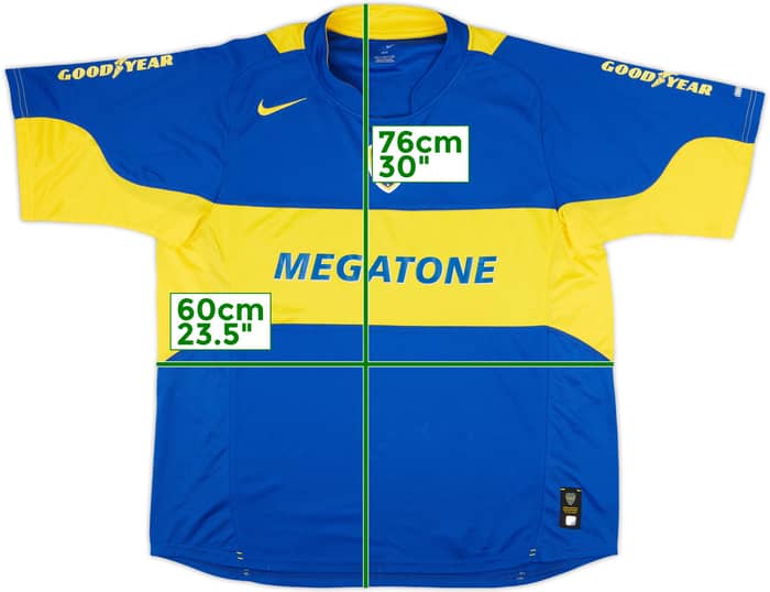 2005 Boca Juniors Home Shirt - 9/10 - (XL)