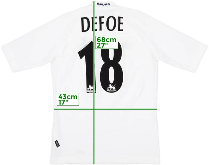 2004-05 Tottenham Home Shirt Defoe #18 - 6/10 - (M)