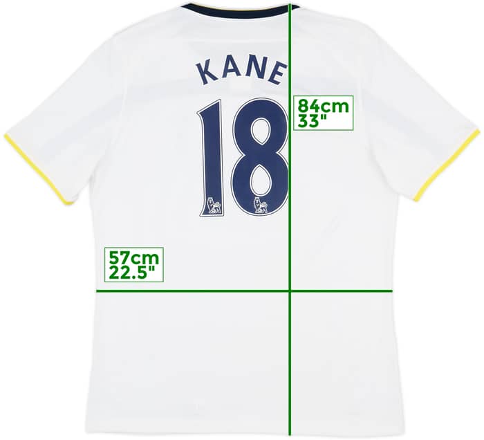 2014-15 Tottenham Home Shirt Kane #18 - 8/10 - (XXL)