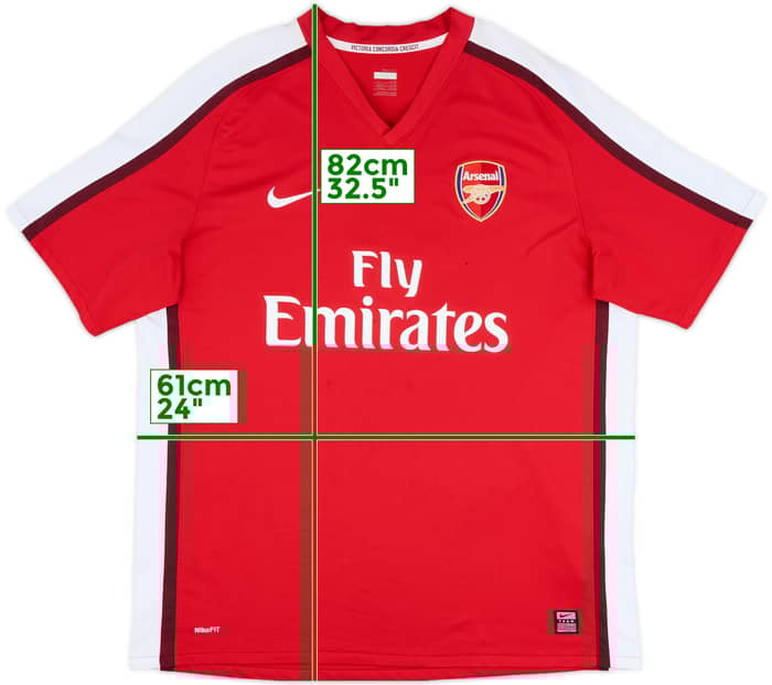2008-10 Arsenal Home Shirt - 5/10 - (XL)