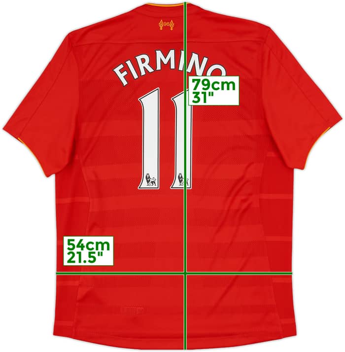 2016-17 Liverpool Home Shirt Firmino #11 - 8/10 - (L)