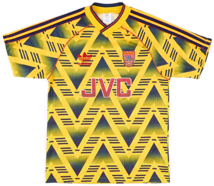1991-93 Arsenal Away Shirt - 8/10 - (S)