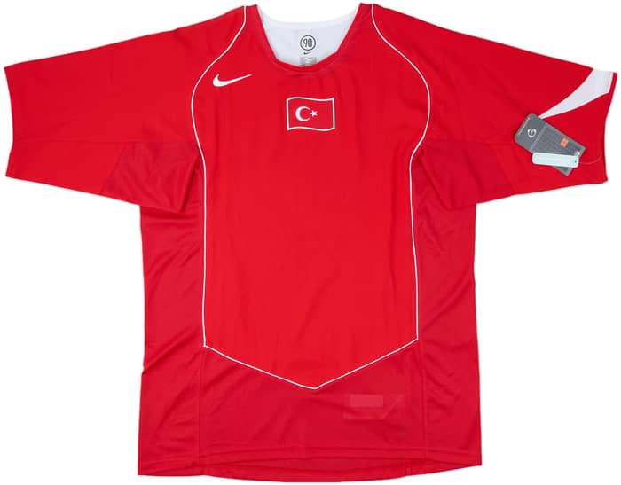 2004-06 Turkey Home Shirt (L)