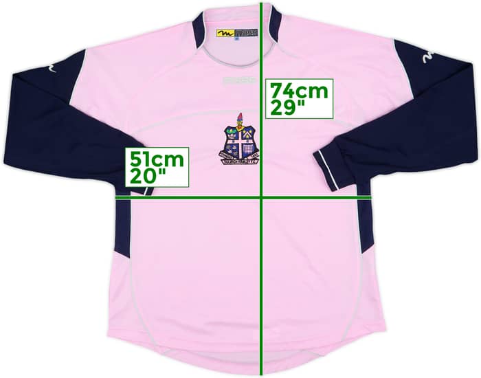 2008-09 Dulwich Hamlet Home L/S Shirt - 8/10 - (M)