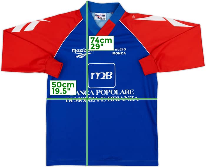 1996-97 Monza Reebok Training L/S Shirt - 9/10 - (M)