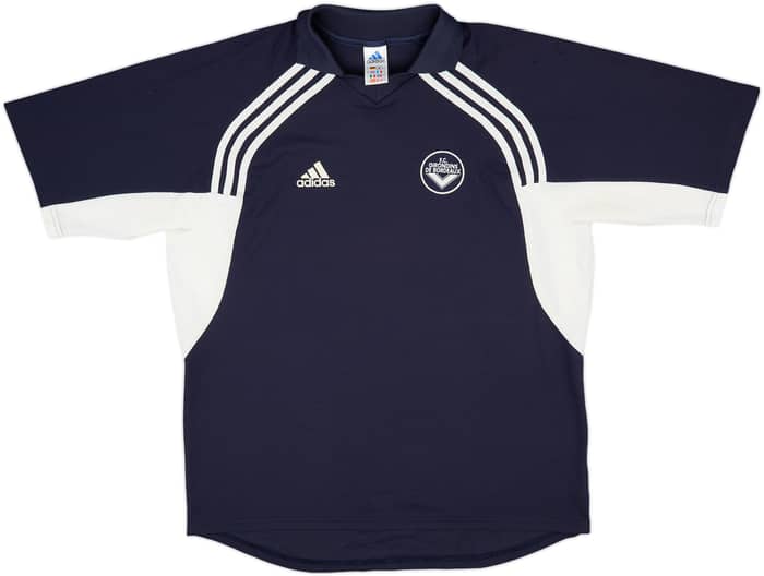 2001-02 Bordeaux adidas Training Shirt - 9/10 - (L)