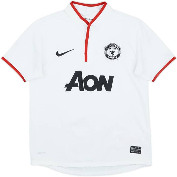 2012-14 Manchester United Away Shirt Nani #17 - 7/10 - (M.Boys)