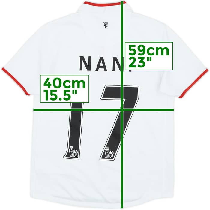 2012-14 Manchester United Away Shirt Nani #17 - 7/10 - (M.Boys)