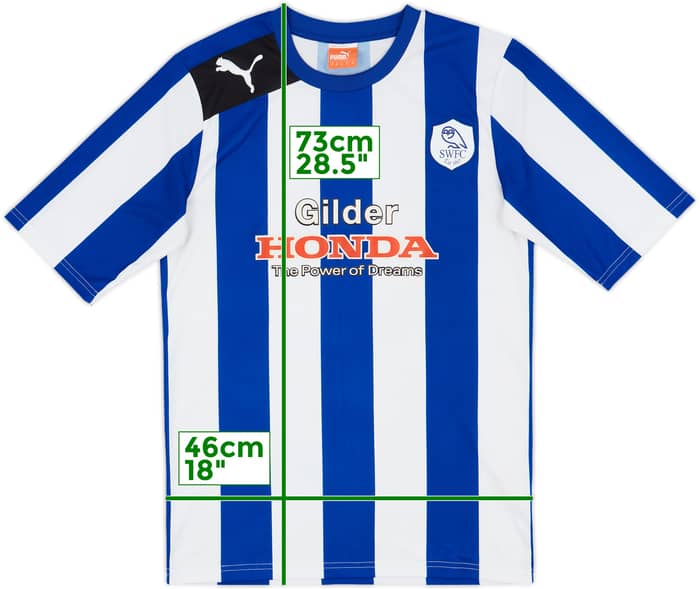 2012-13 Sheffield Wednesday Home Shirt - 9/10 - (M)