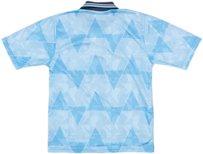 1989-91 Manchester City Home Shirt - 7/10 - (L.Boys)