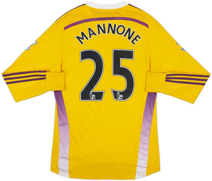 2014-15 Sunderland GK Shirt Mannone #25 - 5/10 - (M)