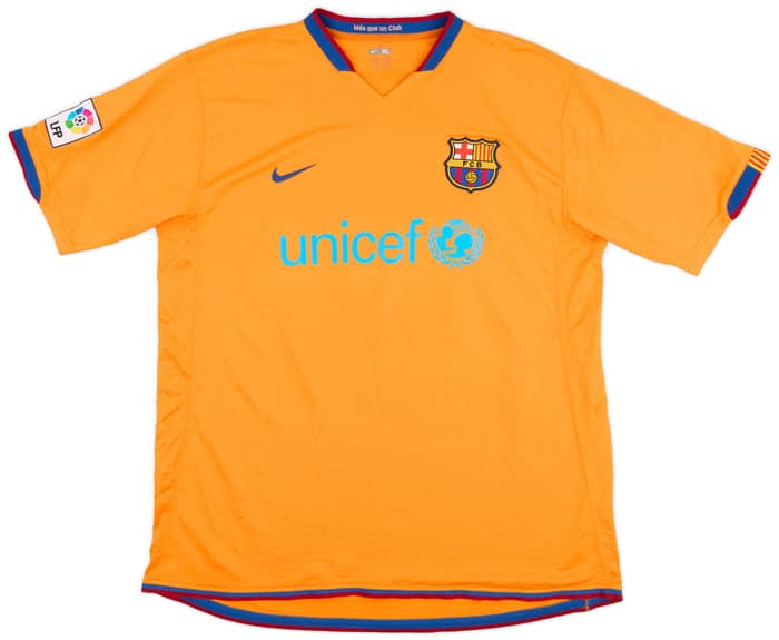 2006-08 Barcelona Away Shirt Messi #19 - 9/10 - (XL)