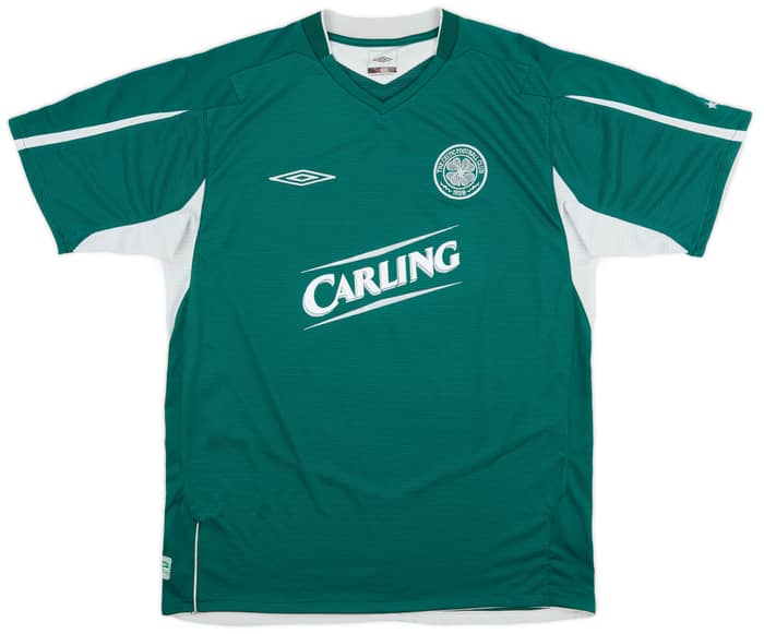 2004-05 Celtic Away Shirt Juninho #7 - 9/10 - (L)