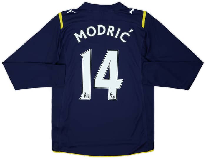 2009-10 Tottenham Away L/S Shirt Modric #14 - 8/10 - (S)