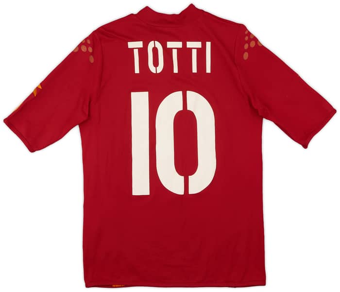 2003-04 Roma Home Shirt Totti #10 - 5/10 - (M)