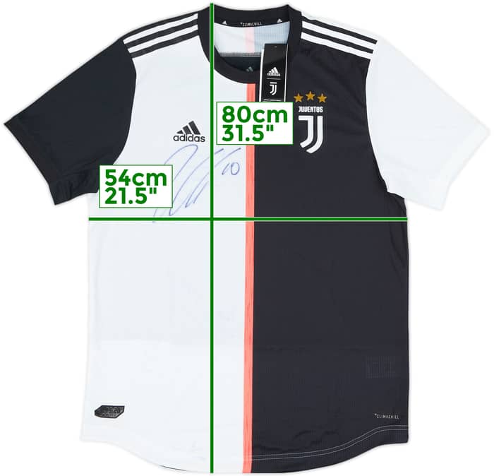 2019-20 Juventus Player Issue Signed Home Shirt (L)