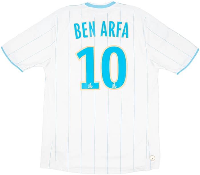 2009-10 Olympique Marseille Home Shirt Ben Arfa #10 - 8/10 - (M)
