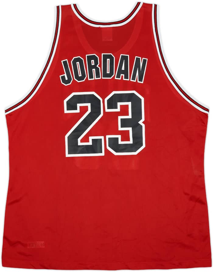 1995-98 Chicago Bulls Jordan #23 Champion Away Jersey - 6/10 - (XXL)