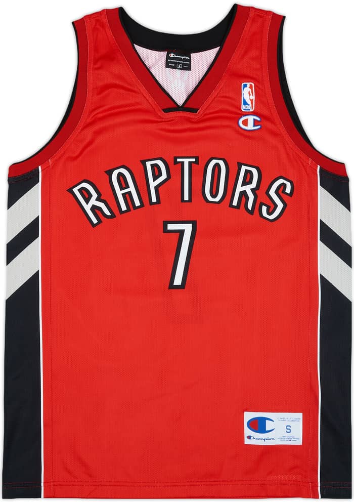 2006-10 Toronto Raptors Bargnani #7 Champion Away Jersey - 9/10 - (S)