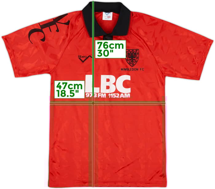 1993-94 Wimbledon Away Shirt - 8/10 - (M)