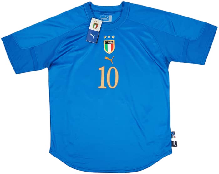2004-06 Italy Home Shirt Totti #10 (XL)