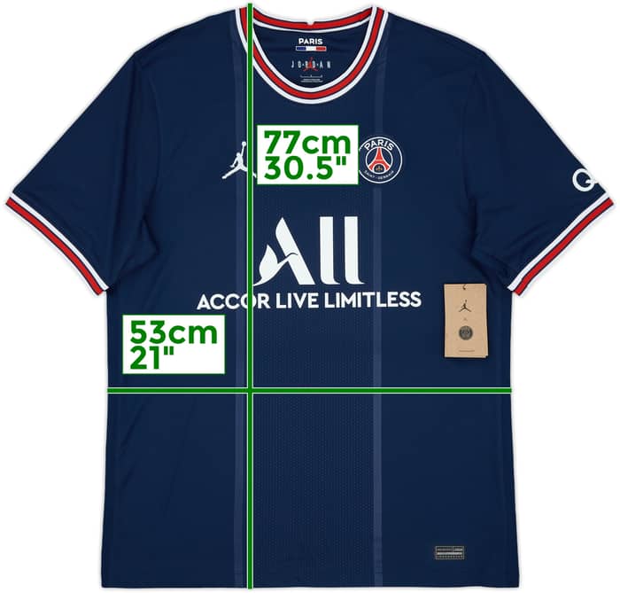 2021-22 Paris Saint-Germain Home Shirt Sergio Ramos #4 (L)