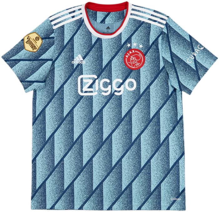 2020-21 Ajax Away Shirt Gravenberch #8 - 8/10 - (XL)