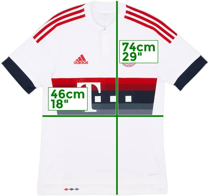 2015-16 Bayern Munich Away Shirt - 5/10 - (S)
