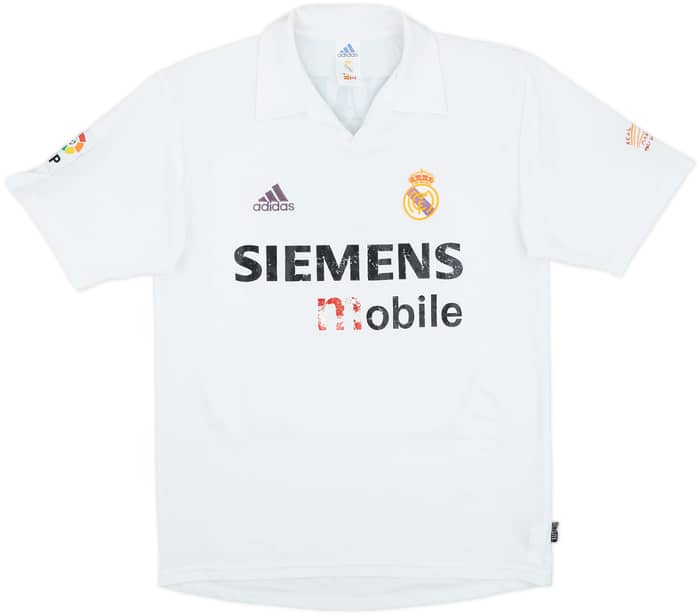 2002-03 Real Madrid Centenary Home Shirt Ronaldo #11 - 4/10 - (S)