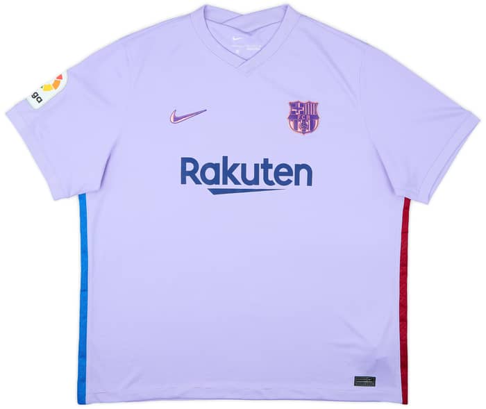 2021-22 Barcelona Away Shirt - 8/10 - (XXL)