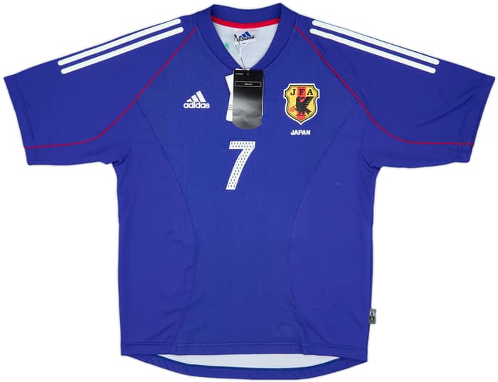 2002-04 Japan Home Shirt Nakata #7 (L)