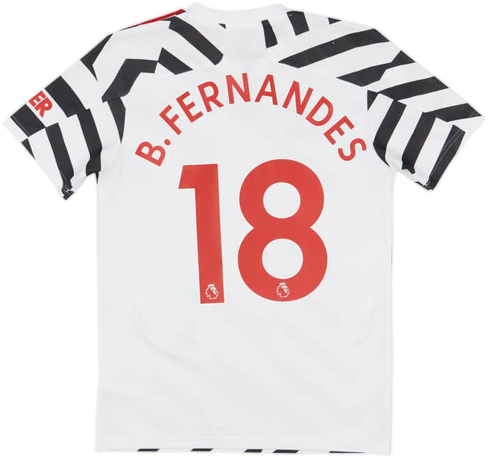 2020-21 Manchester United Third Shirt B.Fernandes #18 - 9/10 - (S)